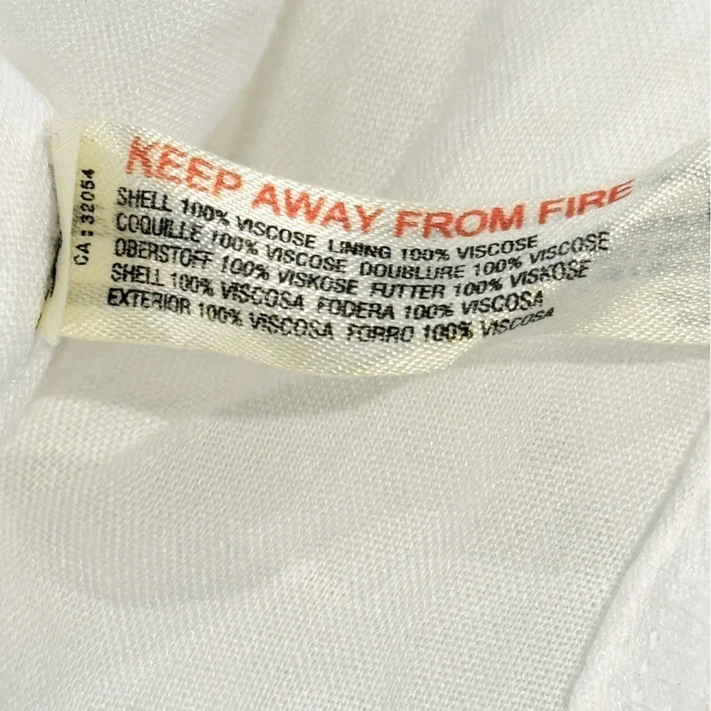 ANTHROPOLOGIE Tiered A Line White Sleeveless Dress Size M NEW - Picture 10 of 12
